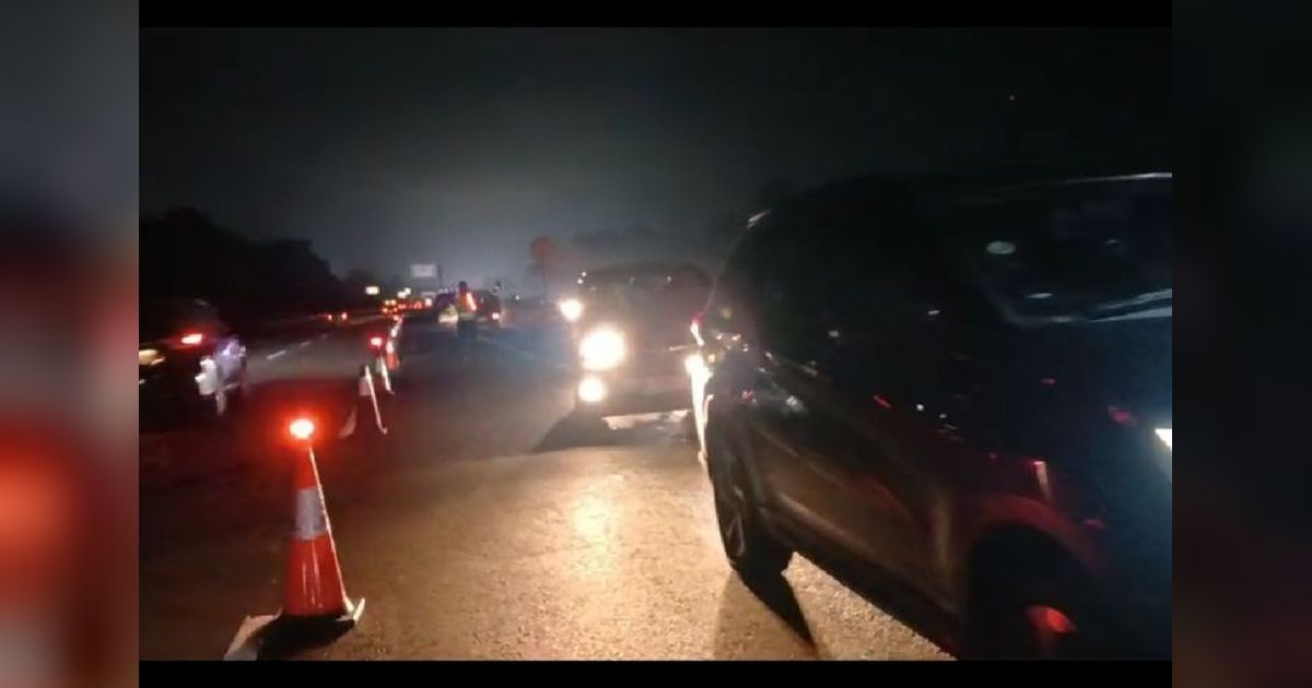 Contraflow Tol Japek Diterapkan Jelang Arus Balik Lebaran 2025