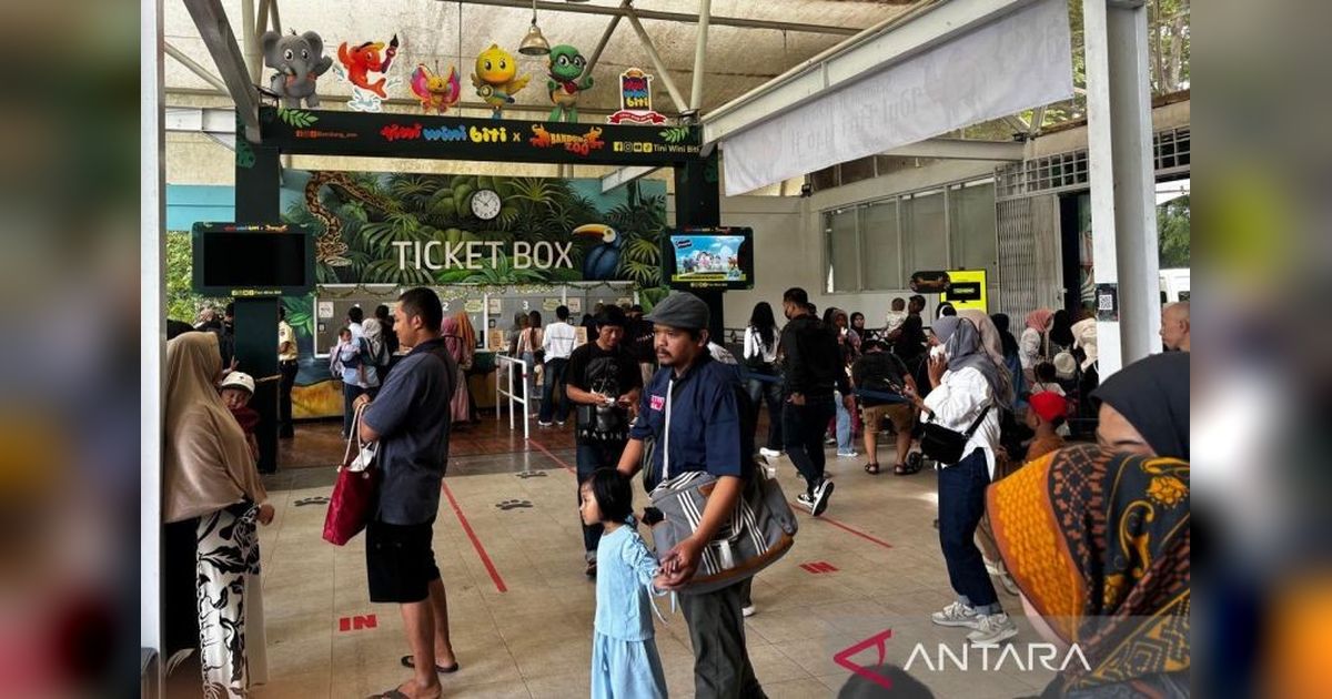 Bandung Zoo Catat Lonjakan Pengunjung 70 Persen Selama Libur Lebaran