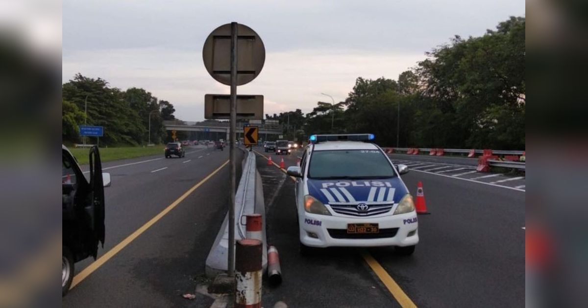 Contraflow Diterapkan di Tol Jagorawi Arah Puncak Akibat Lonjakan Kendaraan Lebaran