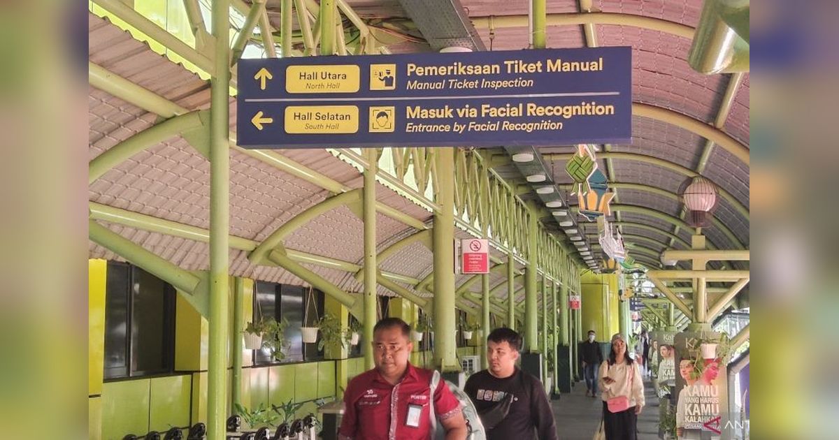 Arus Balik Lebaran: 16.700 Penumpang KA Tiba di Stasiun Gambir