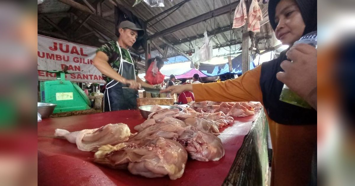 Harga Daging Sapi di Pangkalpinang Turun Drastis Pasca Lebaran