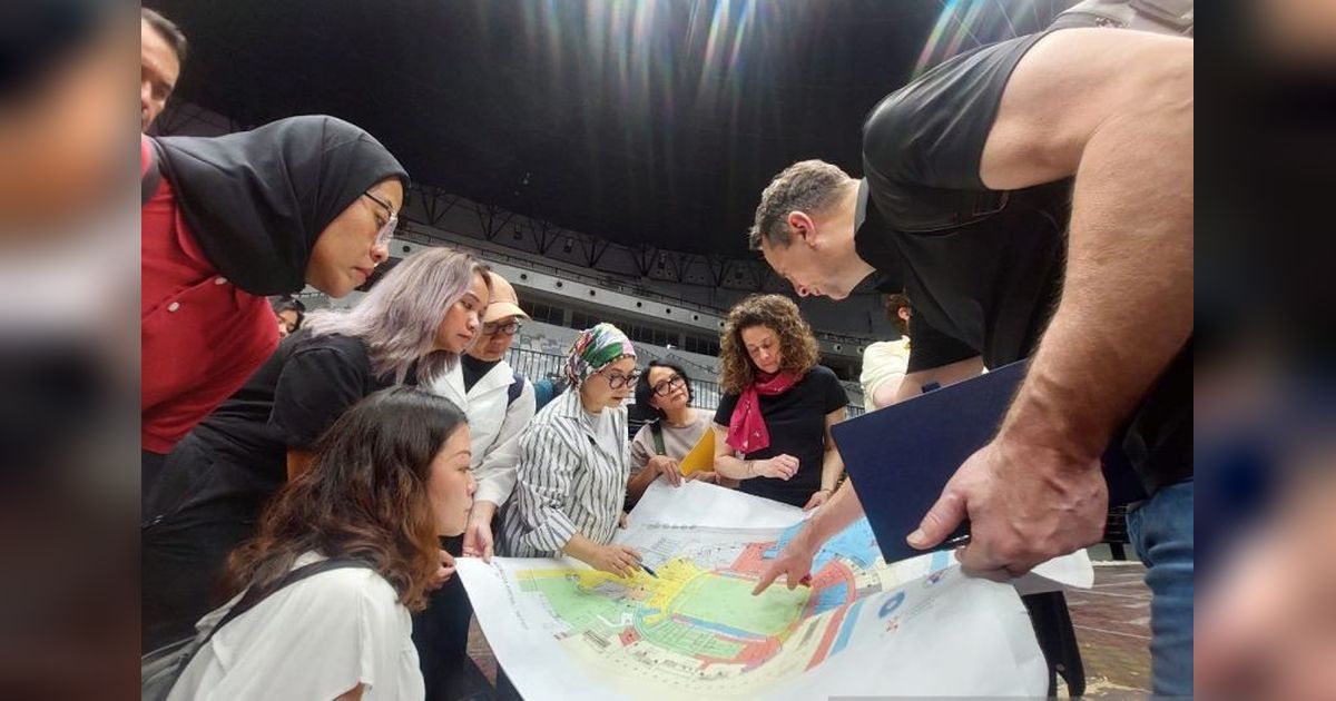 FIG Puji Kesiapan Indonesia, GBK Arena Siap Gelar Kejuaraan Dunia Senam 2025