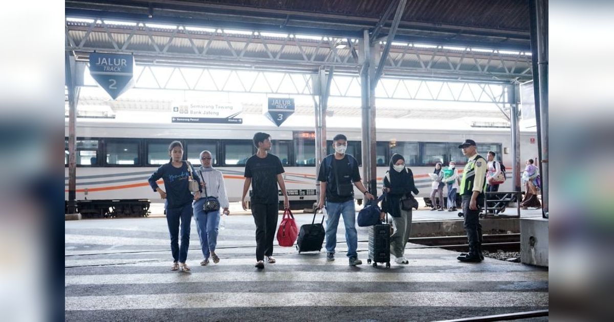 Arus Balik Lebaran 2025: 31.613 Penumpang Berangkat Setiap Hari dari Daop Semarang