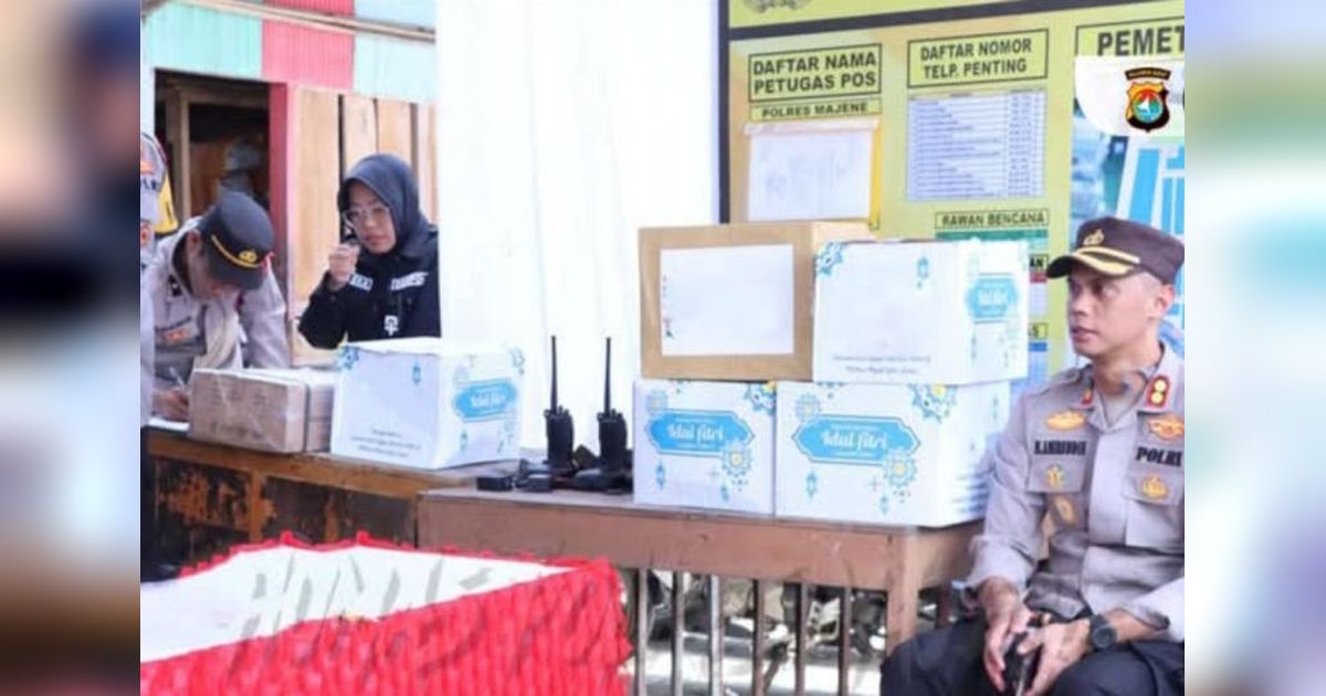 Arus Balik Lebaran di Majene Aman dan Lancar, Kapolres Pastikan Keamanan Terjaga