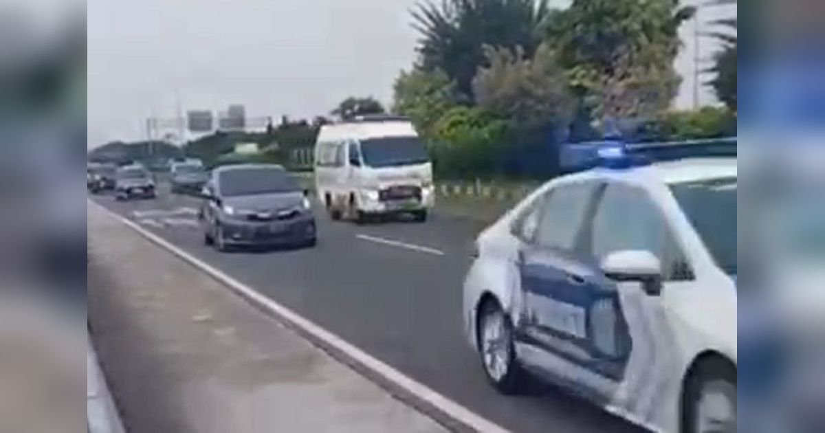 One Way di Tol Palimanan-Kanci Antisipasi Arus Balik Lebaran 2025