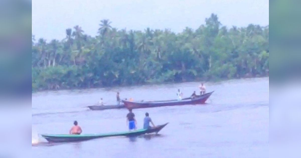 Warga Desa Hanaut Diserang Buaya Saat Mandi, Pencarian Masih Berlangsung
