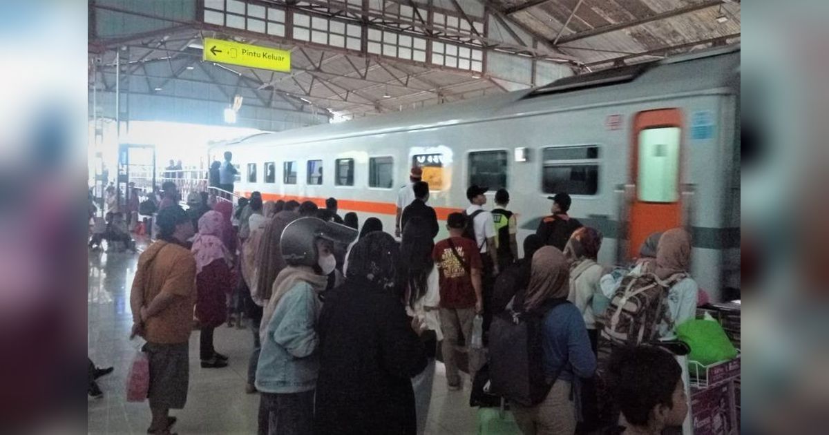 13.094 Penumpang Arus Balik Lebaran 2025 Berangkat dari Daop 7 Madiun