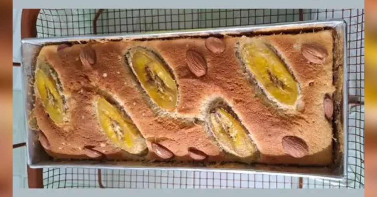 Resep Bolu Pisang Putih Telur Sehat Tanpa Kolesterol, Bisa Jadi Ide Camilan Sehat