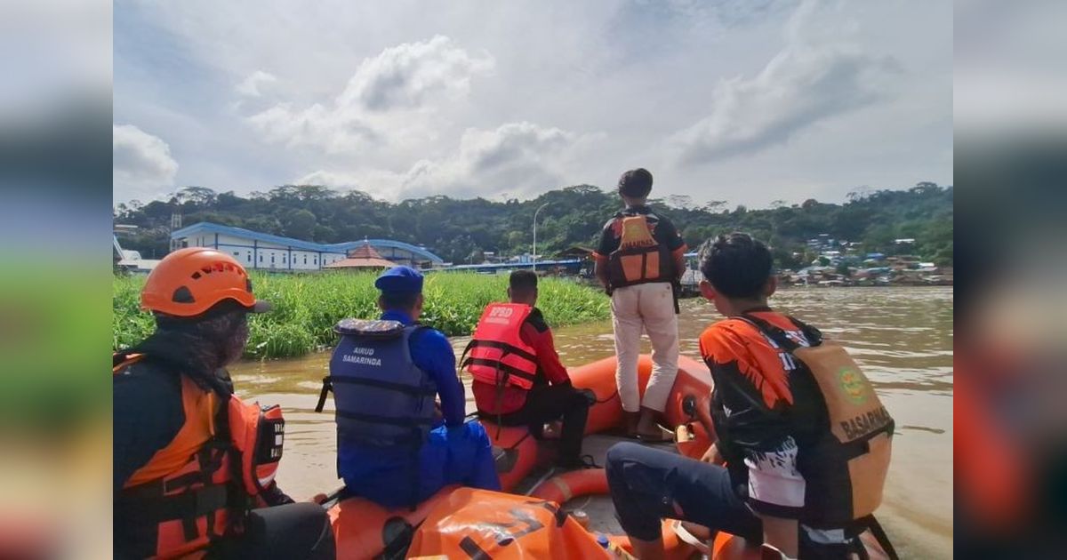 Pencarian Dewi Fina, Perempuan Hilang di Sungai Karang Mumus Samarinda, Masih Berlanjut