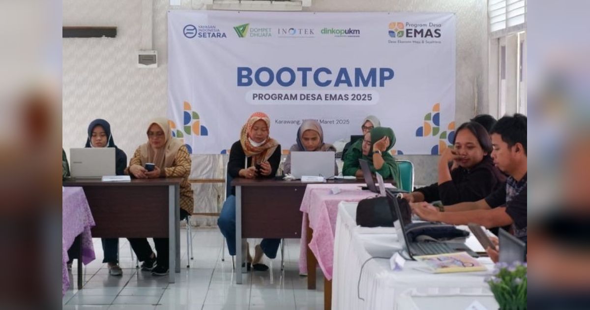 Inotek Dorong Desa di Karawang Miliki Produk Unggulan Lewat Program Desa Emas