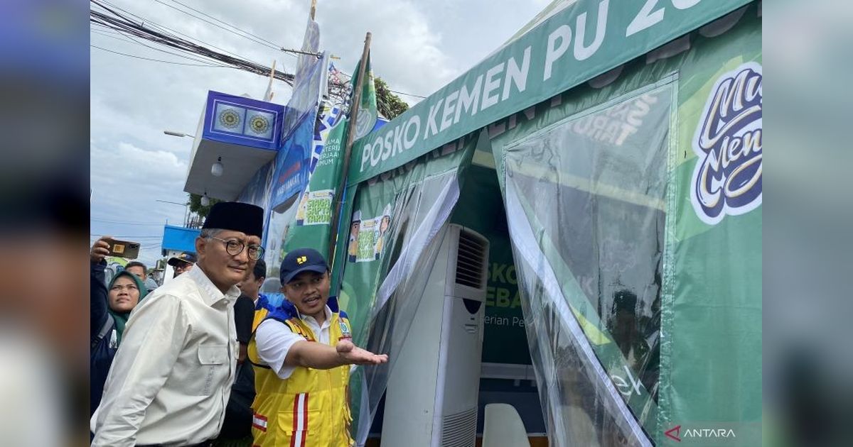 Menteri PU Tinjau Posko Lebaran Banten, Pastikan Infrastruktur Arus Balik Lancar
