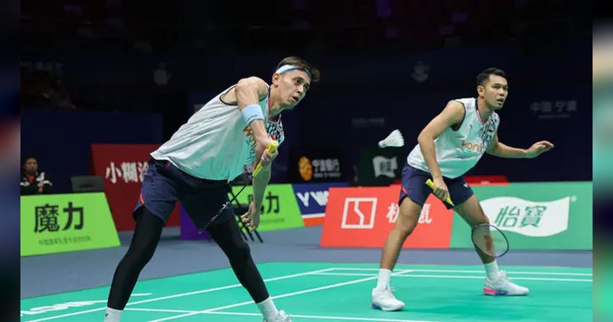 Tersingkir di Babak Perempat Final, Ini Perjuangan Fajar Alfian dan Rian Ardianto di Kejuaraan Bulutangkis Asia 2025