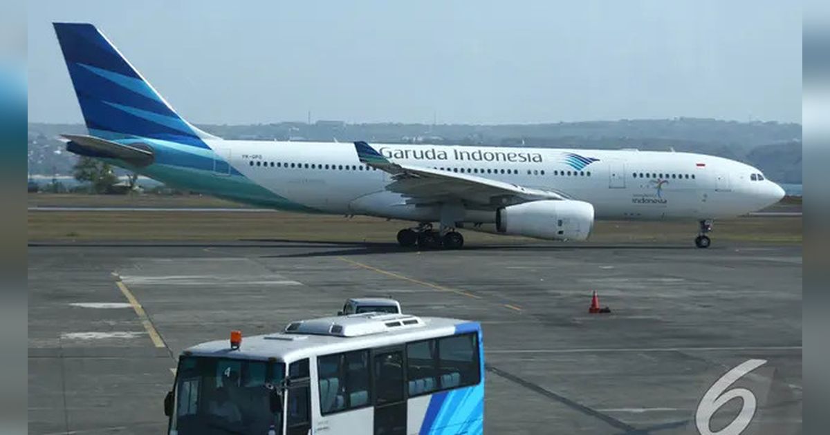 Kronologi Ban pesawat Garuda Indonesia Copot dan Menggelinding saat Mendarat di Bandara Tanjung Pinang