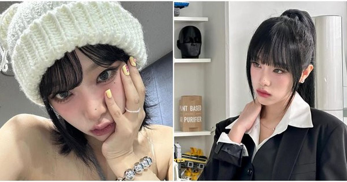 6 Potret Manis Choi Yena Berponi Lurus, Visualnya Begitu Menawan dan Bikin Jatuh Hati