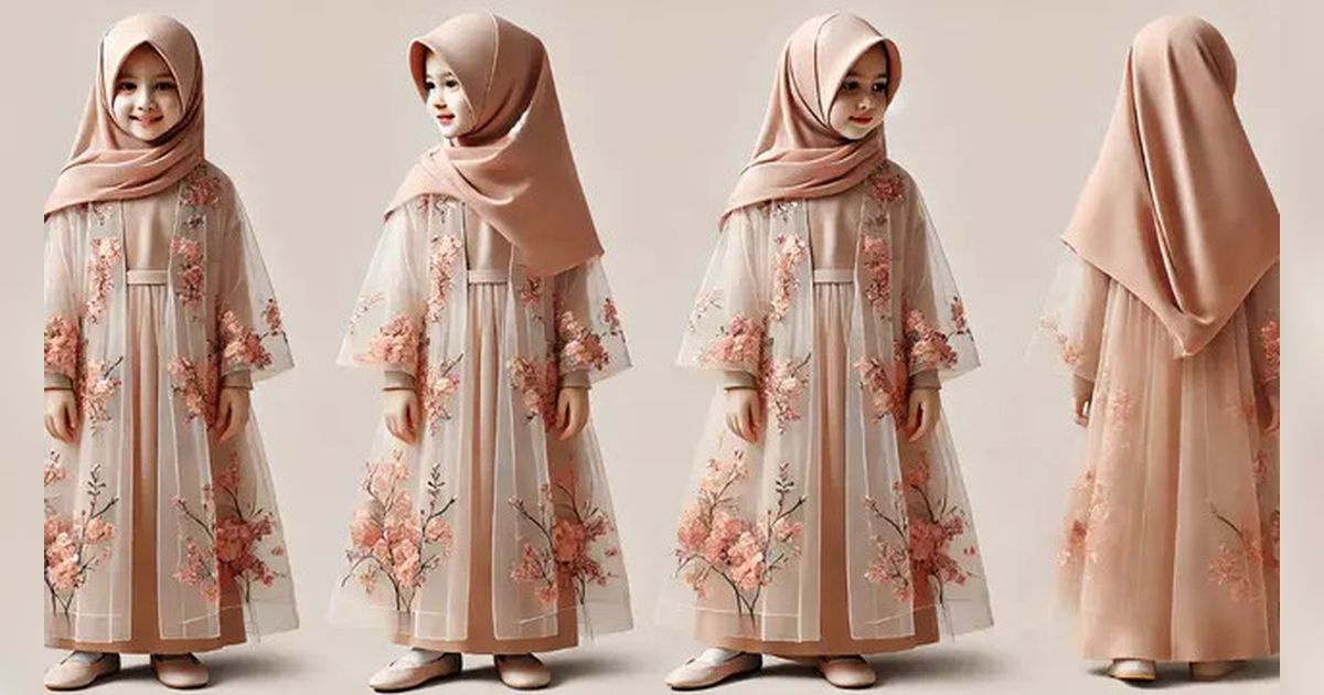 6 Model Gamis Anak 2025 yang Trendy untuk Berbagai Acara