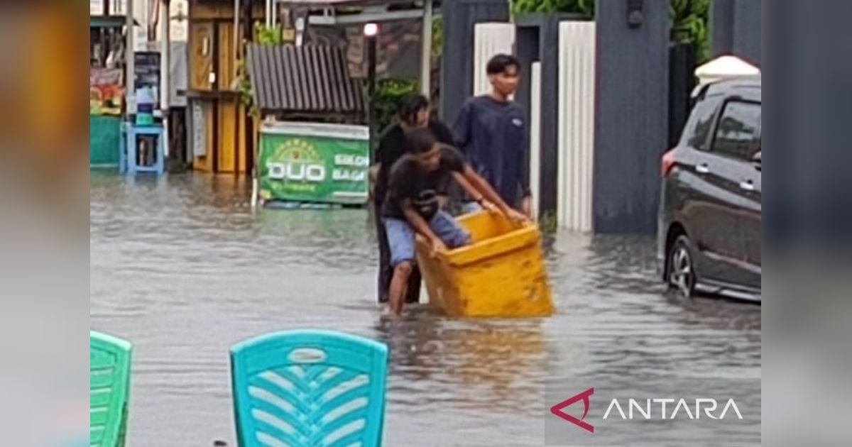 Banjir Rendam Tujuh Kelurahan di Pangkalpinang, BPBD Turun Tangan