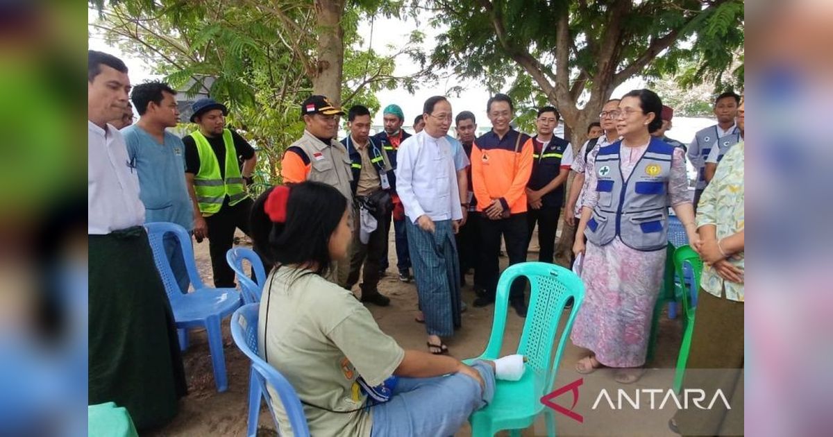 Tim Medis Indonesia di Myanmar Berpotensi Perpanjang Bantuan Pasca Gempa