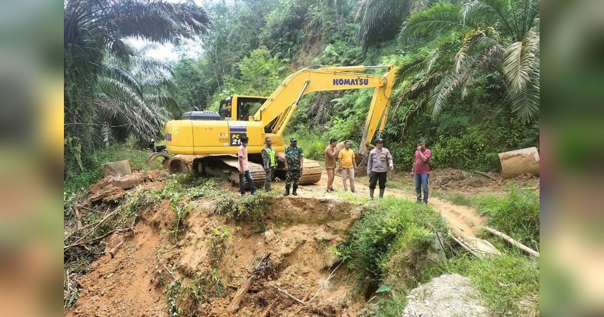 Akses Jalan Putus Akibat Longsor di Aceh Tamiang, BPBD Turun Tangan