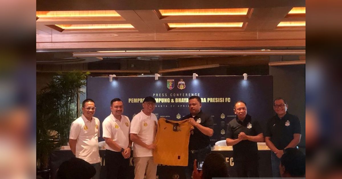 Bhayangkara Presisi FC Resmi Berganti Nama dan Berkandang di Lampung