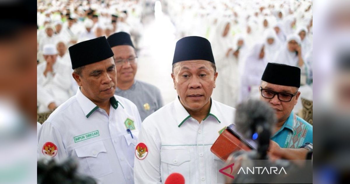 8.328 Calon Haji Sumut Siap Berangkat ke Tanah Suci dalam 24 Kloter