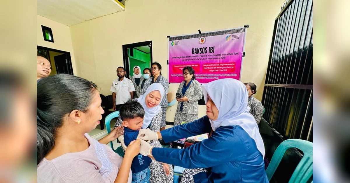 IBI Papua Barat Gelar Imunisasi Serentak: Perkuat Kesehatan Ibu dan Anak