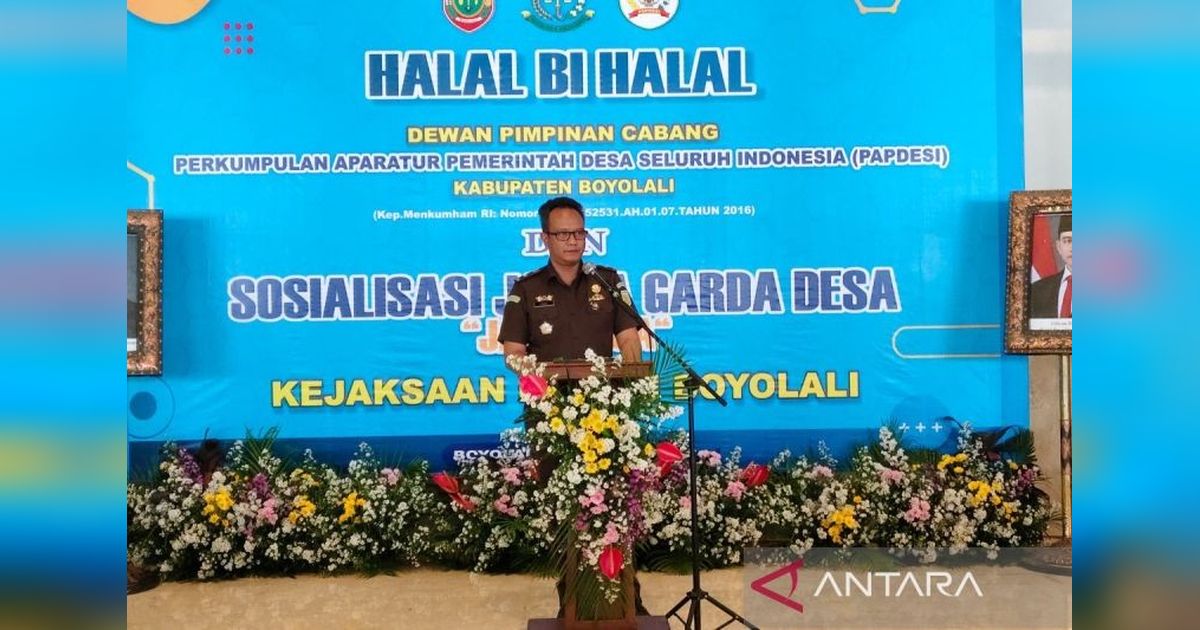Kejari Boyolali Dukung Transparansi Dana Desa lewat Aplikasi Jaga Desa