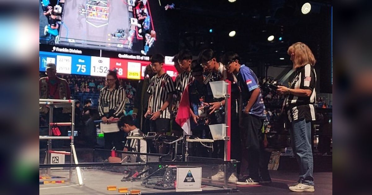 Tim Robotik Madrasah Yogyakarta Masuk 40 Besar FTC di AS!