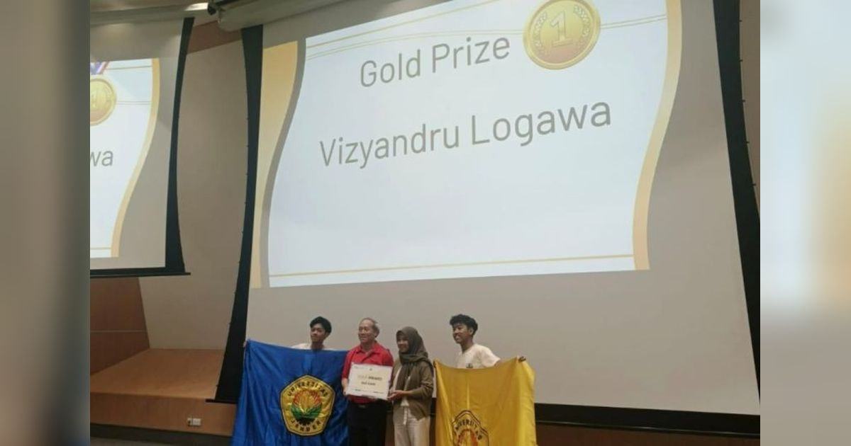 Mahasiswa Unej Raih Gold Award di International Bridge Design Competition Singapura