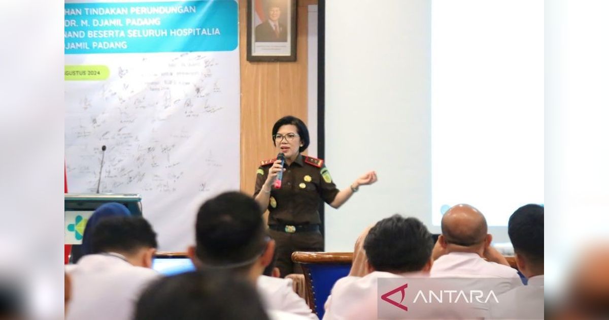 Kajati Sumbar Edukasi Anti-Perundungan di RSUP M. Djamil Padang