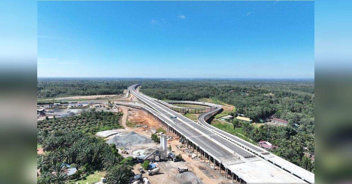 Progres Konstruksi Tol Betung-Jambi Seksi IV Capai 80 Persen