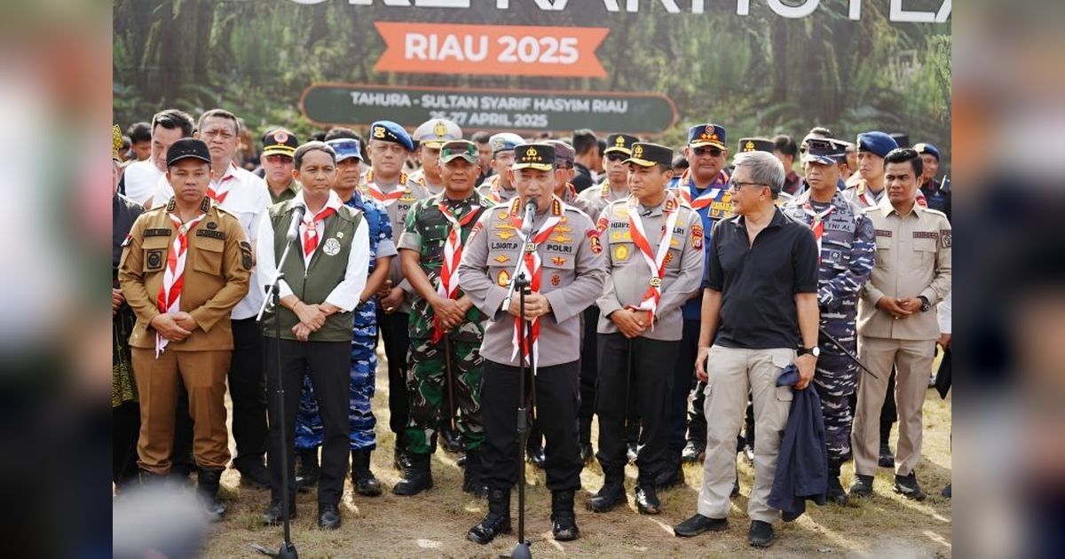 Kapolri Tekankan Edukasi Pencegahan Karhutla Sejak Usia Dini