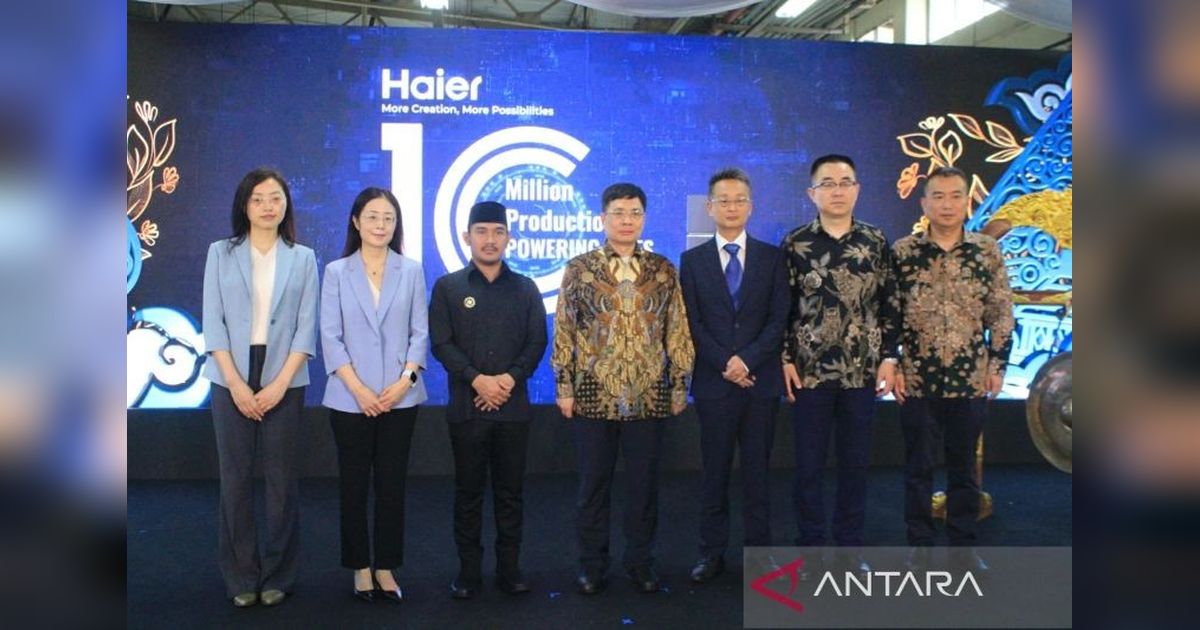 10 Juta Unit! Produksi PT Haier Bukti Iklim Investasi Bekasi Kondusif