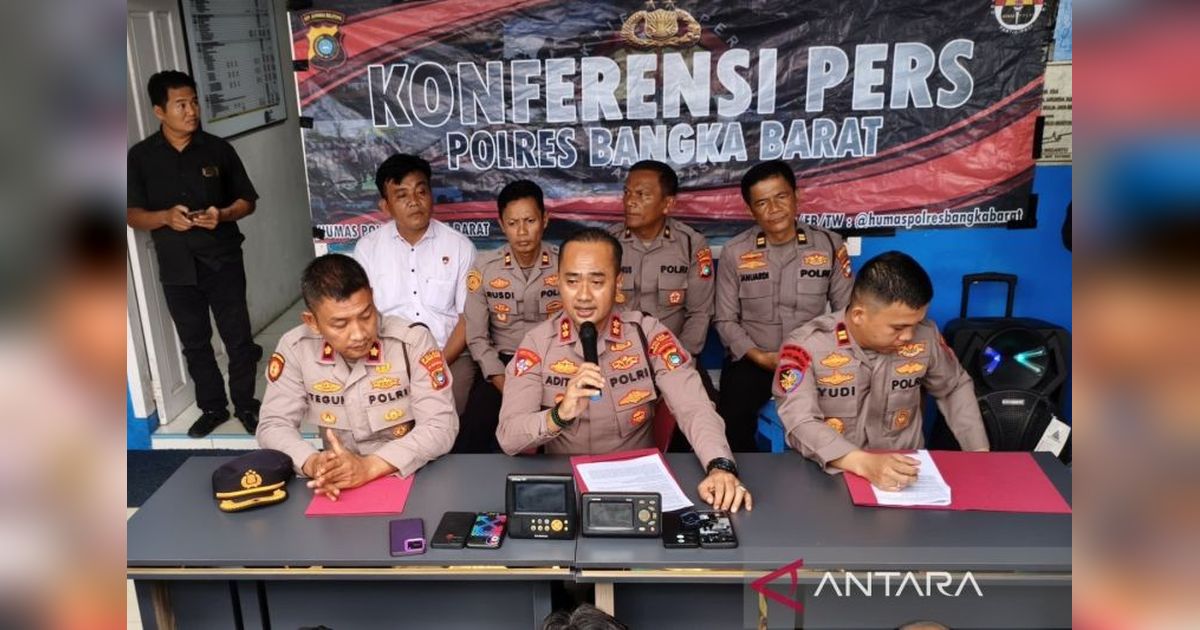 Polisi Gagalkan Penyelundupan 5 Ton Bijih Timah di Bangka Barat