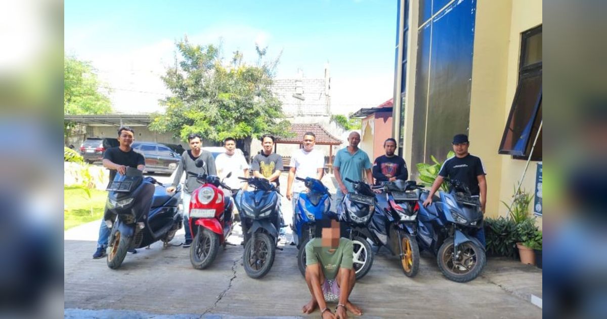 Polres Lombok Tengah Ungkap Kasus Pencurian Motor di Kawasan Wisata: Tujuh Sepeda Motor Diamankan