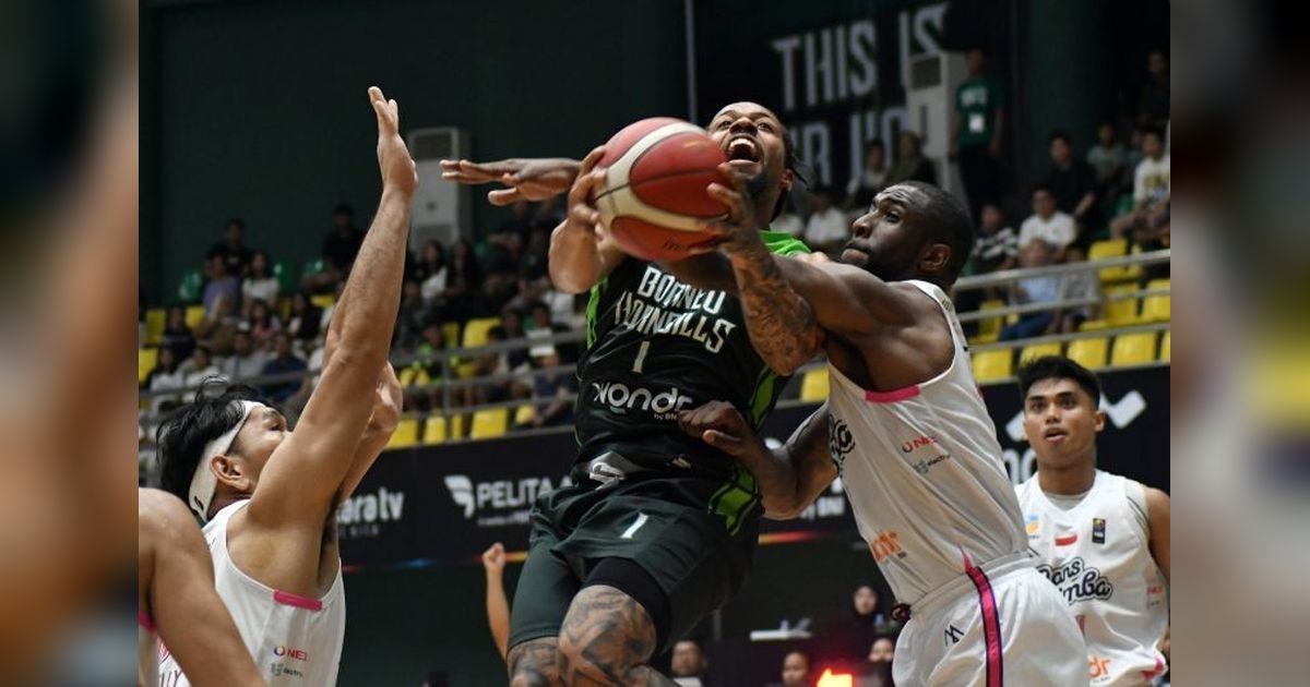 Borneo Hornbills Hentikan Rekor Kemenangan Rans Simba di IBL 2025