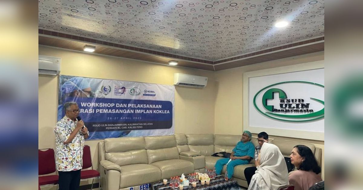 RSUD Ulin Banjarmasin Kembangkan Operasi Implan Koklea, Harapan Baru bagi Penderita Gangguan Pendengaran