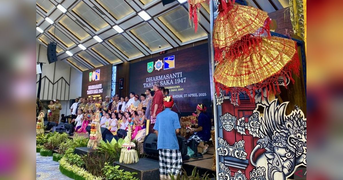 Dharmasanti Nyepi di Batam: Momentum Penguatan Kerukunan Umat Hindu dan Masyarakat