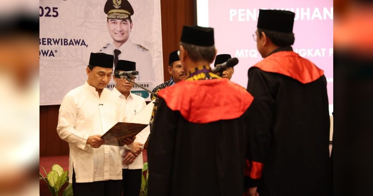 Wagub Banten Tekankan Netralitas Dewan Hakim MTQ XXII, Pastikan Kompetisi Berjalan Adil