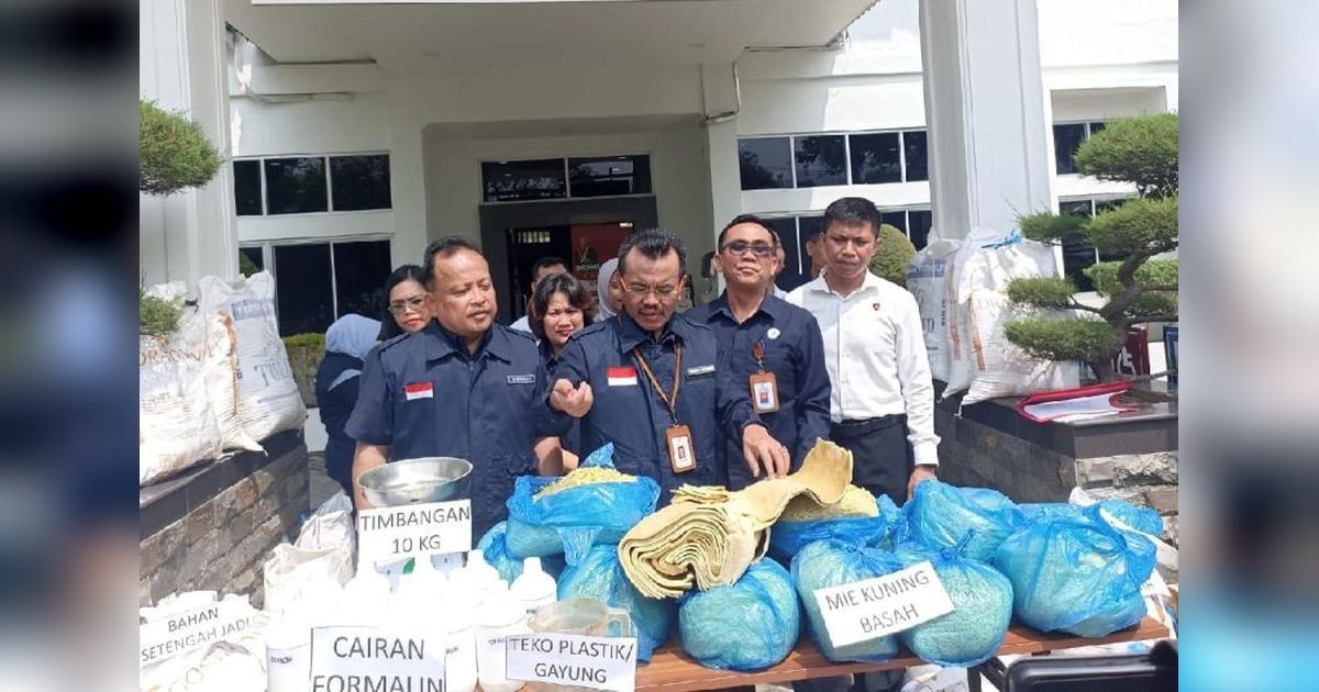 BBPOM Medan Temukan Mi Kuning Berformalin di Pematangsiantar, Ancam Kesehatan Publik!