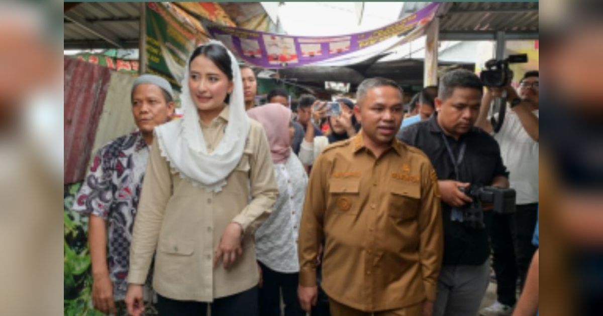 Wamendag Pantau Stabilitas Harga di Pasar Cik Puan Pekanbaru, Harga Bawang dan Minyak Turun Drastis