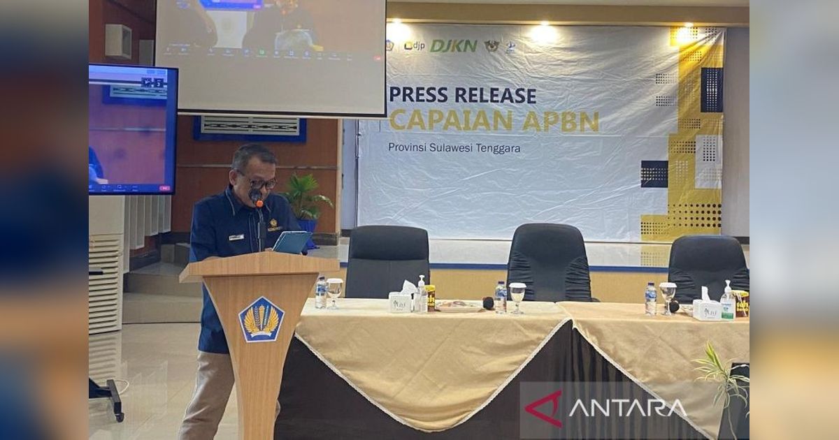Belanja Negara di Sulawesi Tenggara Capai Rp5,8 Triliun hingga April