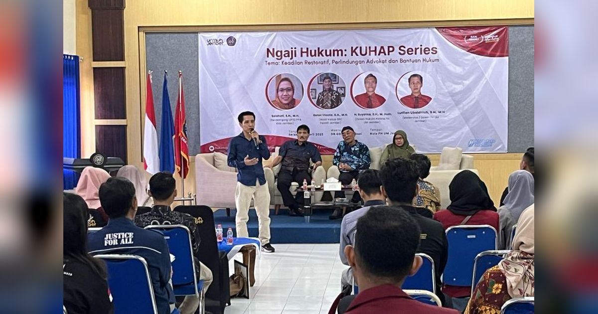 FH Unmuh Jember Bedah Implementasi Keadilan Restoratif dalam RUU KUHAP