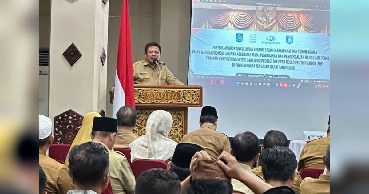 Pemkab Lombok Barat Prioritaskan Kesehatan Masyarakat, Fokus Tangani Katarak