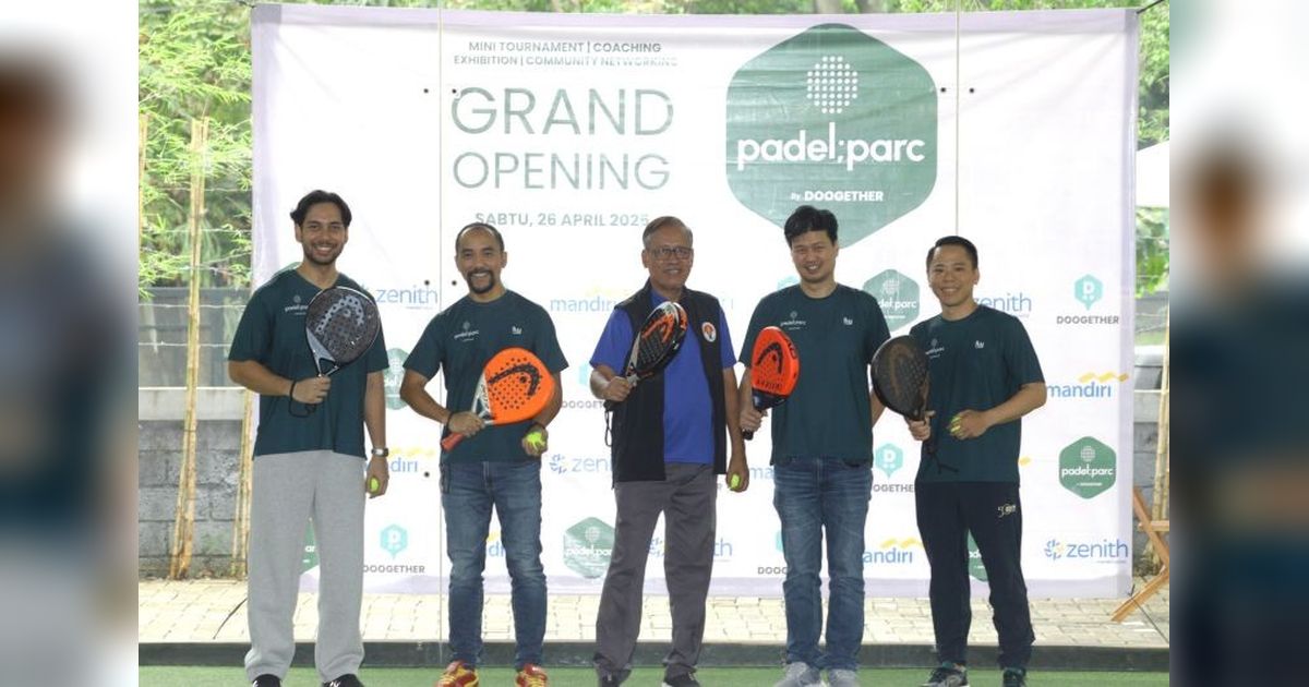 Bank Mandiri dan DOOgether Hadirkan Padel;Parc: Fasilitas Olahraga Modern di Jakarta