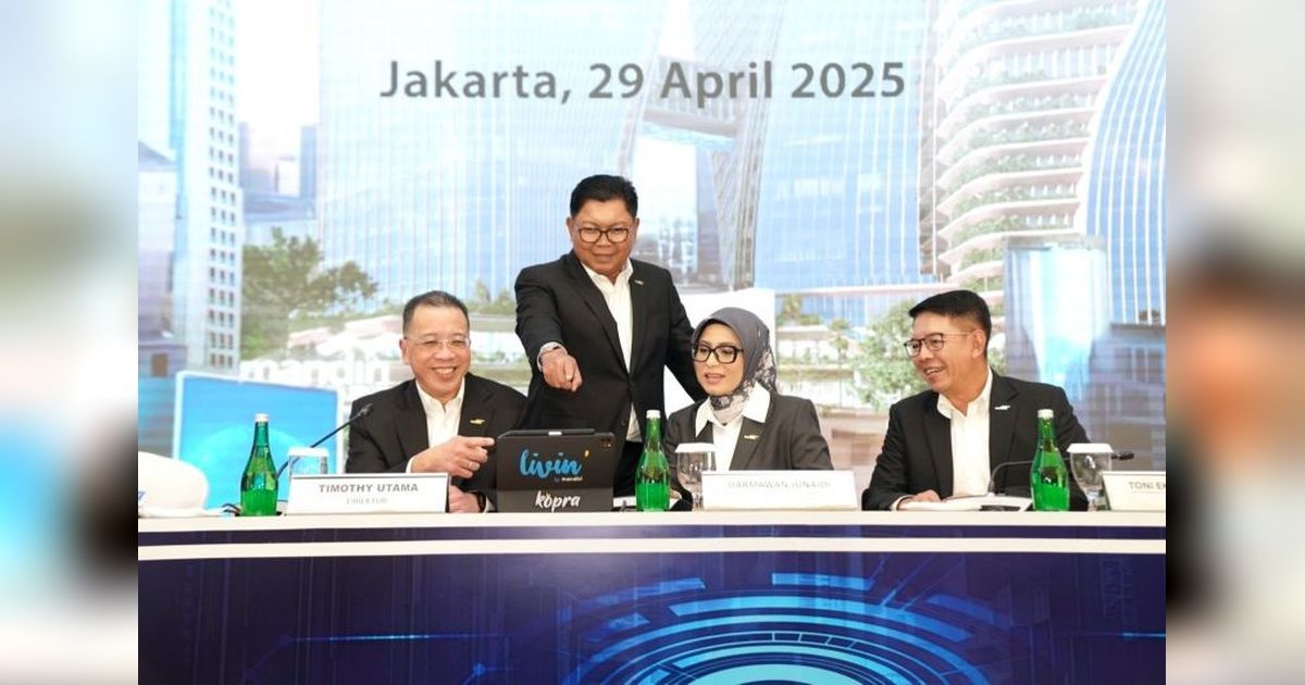 Transaksi Livin' by Mandiri Tembus Rp1.070 Triliun di Kuartal I-2025!