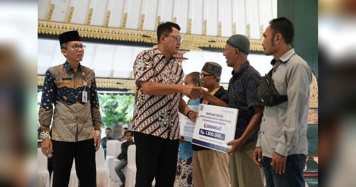 Bansos Sleman untuk 1.189 Lansia: Tanda Cinta dari Pemkab