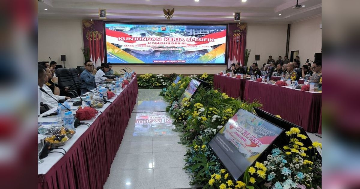 DPR Apresiasi Polda Banten dalam Memberantas Peredaran Narkoba