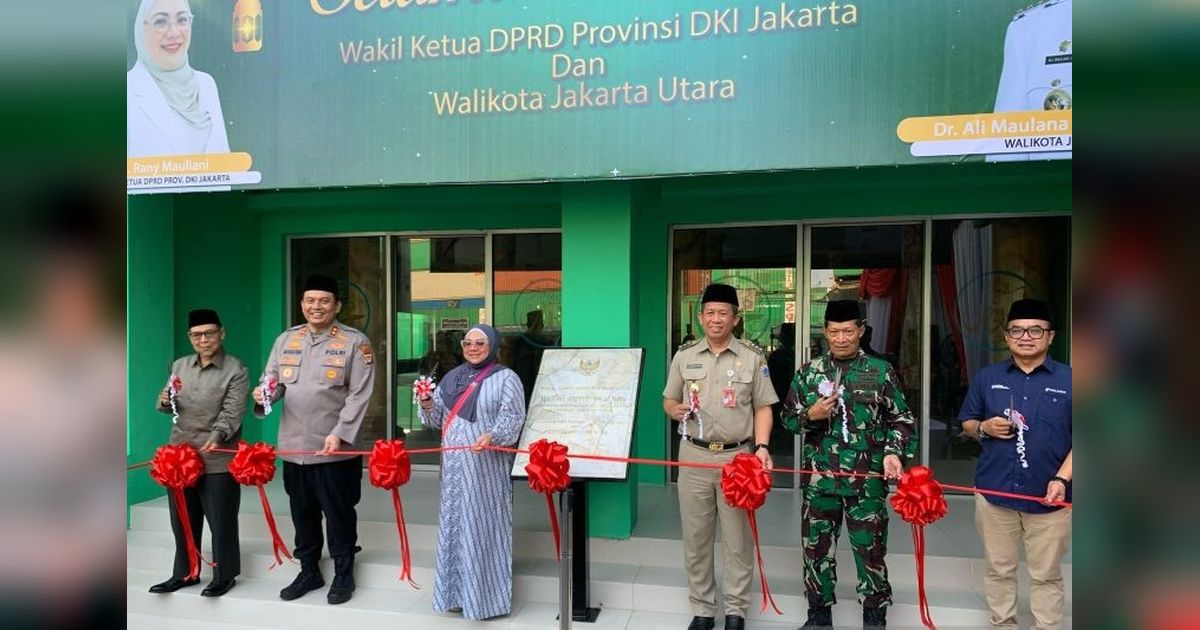 Polres Tanjung Priok Renovasi Masjid Baitul Muslimin, Tingkatkan Kenyamanan Ibadah Umat