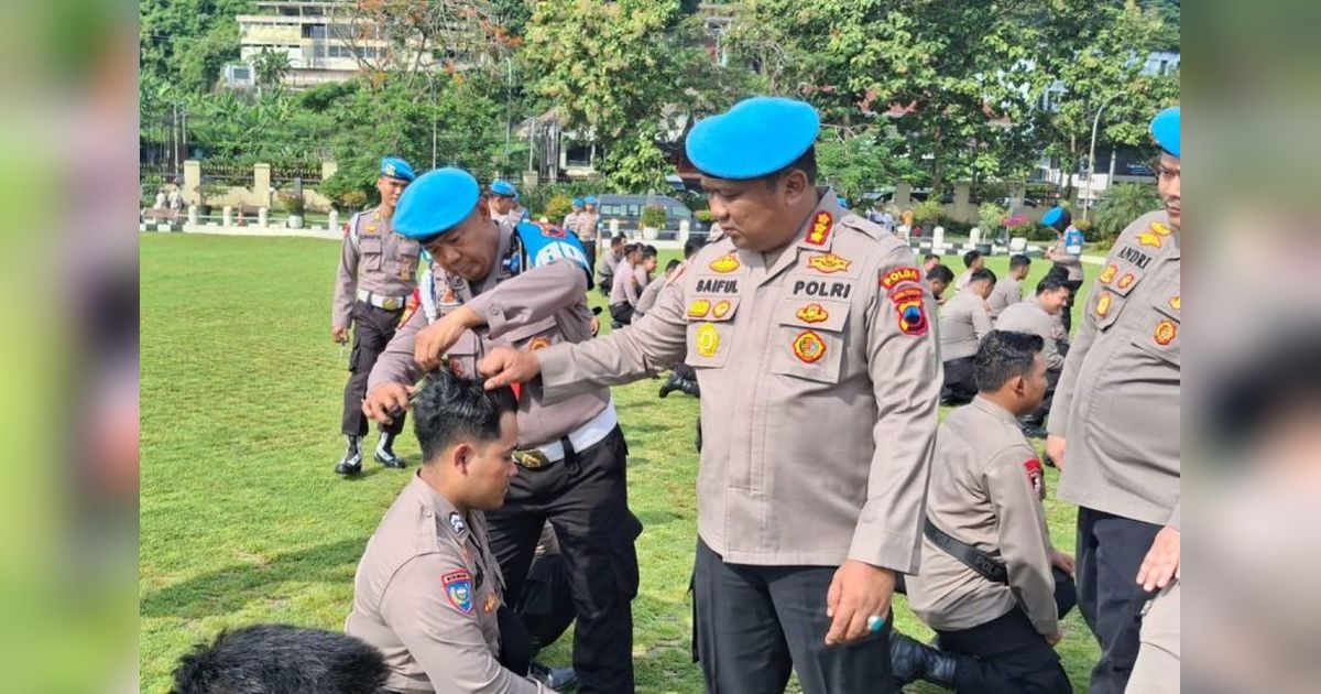 1.205 Personel Polda Jateng Bebas Narkoba dan Judi Daring