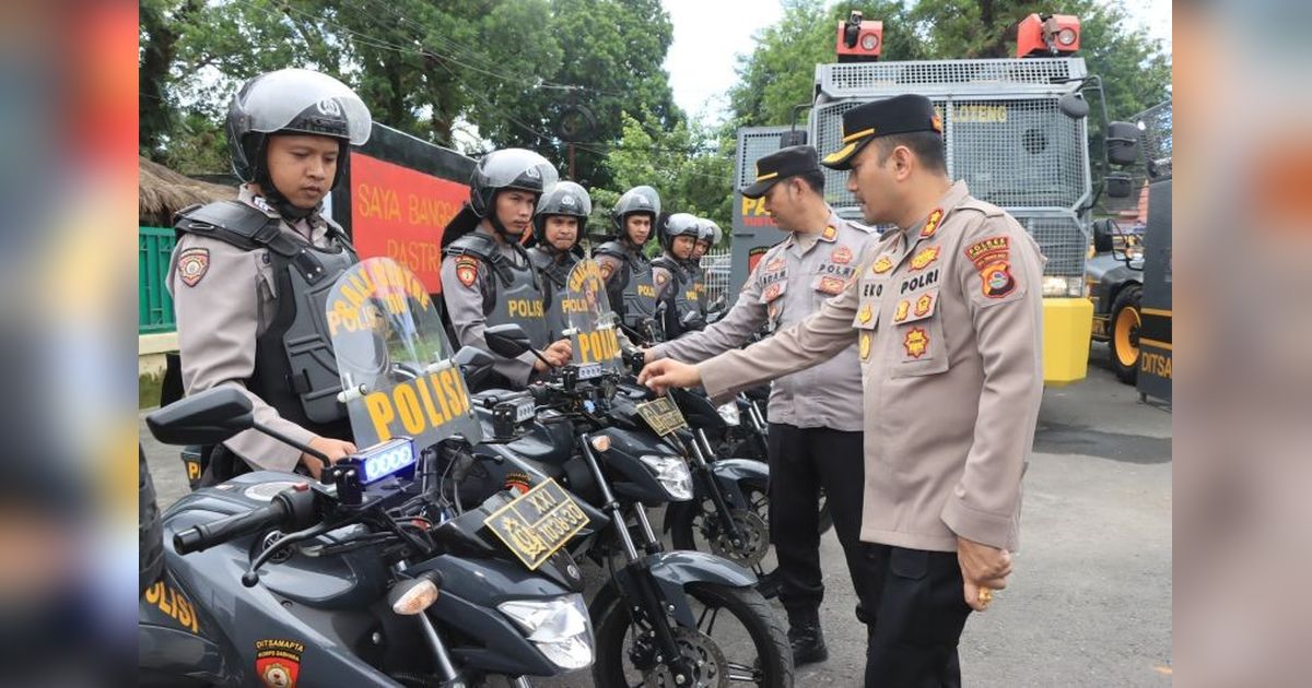 Polres Lombok Tengah Siap Amankan May Day 2025, Sarpras dan Personel Dikesiap Siagakan